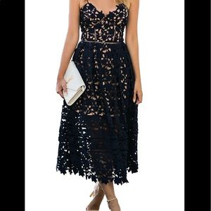 Boutique lace cocktail dress